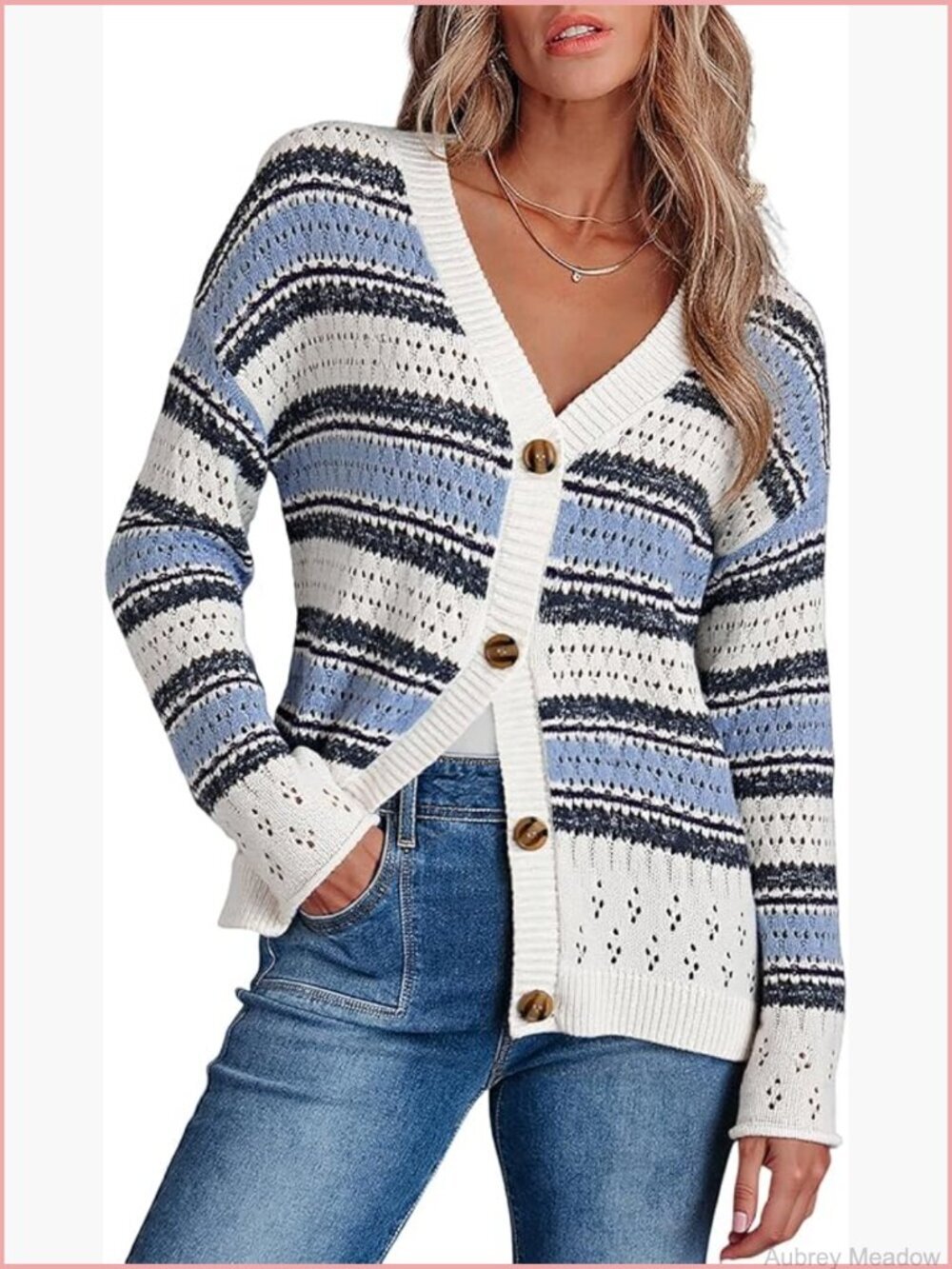 Chunky Knit Open Front Cardigan Sweater Cover Up Outwear